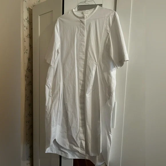 chinese dress ladies COS White Maxi Dress with Cut Out Back Size 10  Follow The Clothes